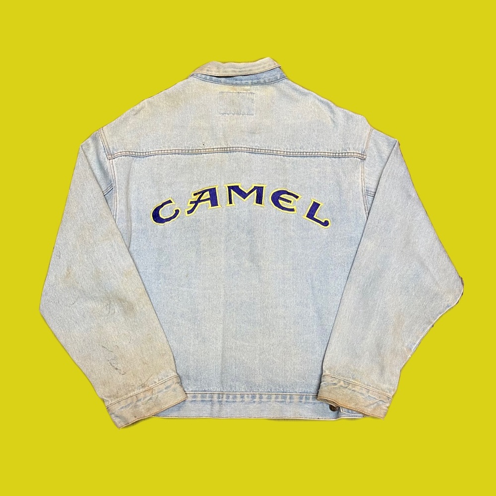 Vintage Camel Jean Jacket Men’s Size XL